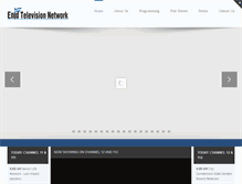 Tablet Screenshot of enidtv.org